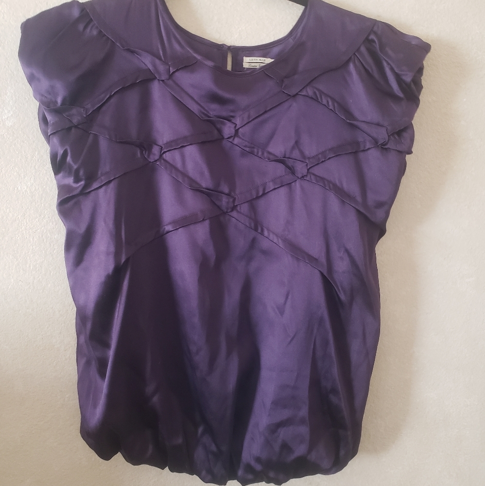 Leon Max Limited Edition silk blouse